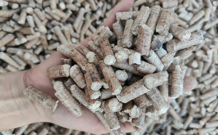鋸末顆粒機(jī)加工的菌棒顆粒 鋸末顆粒機(jī)加工的菌棒顆粒